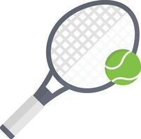 tennisspiel-vektorillustration auf einem hintergrund. hochwertige symbole. vektorikonen für konzept und grafikdesign. vektor