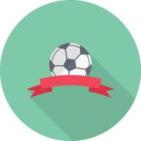 fotboll medalj vektor illustration på en bakgrund.premium kvalitet symbols.vector ikoner för begrepp och grafisk design.