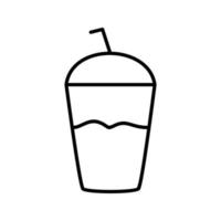 Frappe-Vektor-Symbol vektor