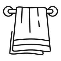 Badetuch-Symbol, Umrissstil vektor
