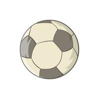 fotboll boll ikon i tecknad serie stil vektor