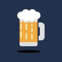logotyp av en öl. bryggeri ikon. vektor