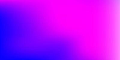 hellrosa, blauer Vektor abstrakter Unschärfehintergrund.