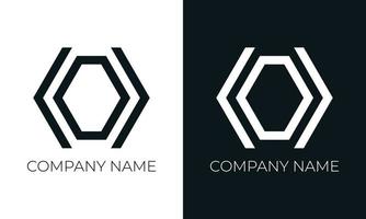Anfangsbuchstabe o Logo-Vektor-Design-Vorlage. kreative moderne trendige typografie und schwarze farben. vektor
