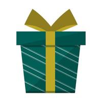 süßes helles modernes geschenk zum geburtstag, neujahr, weihnachten. farbige Geschenkboxen mit Bändern. Urlaubsgruß. vektor