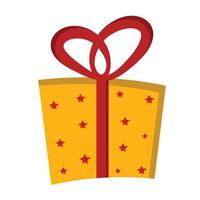 farbige Geschenkboxen mit Bändern. neujahr, weihnachten, geburtstagsgeschenke. vektor
