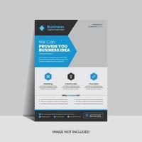 Corporate Business Flyer Vorlage Design vektor