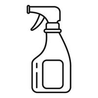 Bleichspray-Symbol, Umrissstil vektor