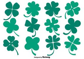 Vector Collection Of Flat Clover Ikoner