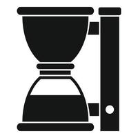 Barista-Kaffeemaschine-Symbol, einfacher Stil vektor