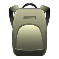 Rucksack-Symbol, Cartoon-Stil vektor