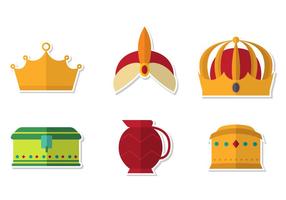 Epiphany Crown Vector Set