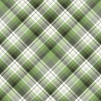 Nahtloses Muster in schönen grünen Farben für Plaid, Stoff, Textil, Kleidung, Tischdecke und andere Dinge. Vektorbild. 2 vektor
