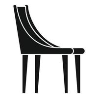 kök modern stol ikon, enkel stil vektor