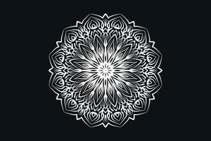 Mandala-Hintergrundbild-Design-Profi vektor
