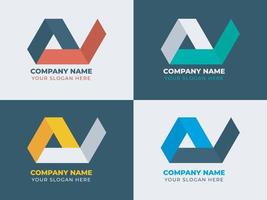 Brief Logo Design Firmenlogo vektor