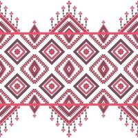 Geometrisches ethnisches Muster mit diagonalem abstraktem Ornamentdesign des quadratischen Dreiecks für Bekleidungsstoff-Textildruck, Handwerk, Stickerei, Teppich, Vorhang, Batik, Tapetenverpackung, Vektorzeichnung vektor