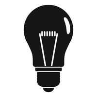 Kundenidee Glühbirnensymbol, einfacher Stil vektor