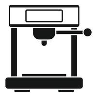 Automaten-Kaffeemaschinen-Symbol, einfacher Stil vektor