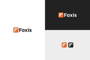 Foxis f-Brief-Logo vektor