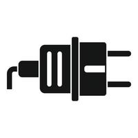 Plug-Symbol, einfacher Stil vektor