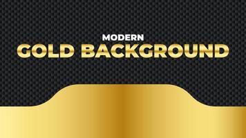 elegant kol bakgrund med gyllene form element. lyx modern platt stil modern begrepp. vektor illustration för design. mall design