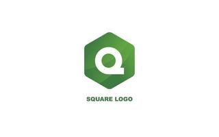 q Logoform für Identität. Briefvorlage Vektor-Illustration für Ihre Marke. vektor