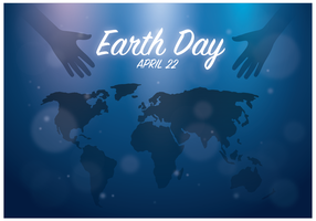 Free Earth Day Bakgrund Vector