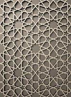 Hintergrund mit nahtlosem 3D-Muster im islamischen Stil. , arabisches geometrisches Ostornament , persisches Motiv . vektor