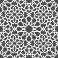 islamisches Muster. Nahtloses arabisches geometrisches Muster, östliches Ornament, indisches Ornament, persisches Motiv, 3d. endlose textur kann für tapeten, musterfüllungen, webseitenhintergrund verwendet werden. vektor