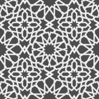 islamisches Muster. Nahtloses arabisches geometrisches Muster, östliches Ornament, indisches Ornament, persisches Motiv, 3d. endlose textur kann für tapeten, musterfüllungen, webseitenhintergrund verwendet werden. vektor