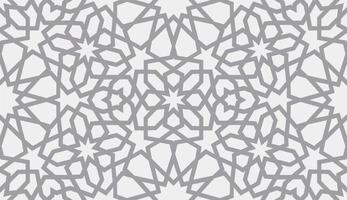 islamisches Muster. Nahtloses arabisches geometrisches Muster, östliches Ornament, indisches Ornament, persisches Motiv, 3d. endlose textur kann für tapeten, musterfüllungen, webseitenhintergrund verwendet werden. vektor