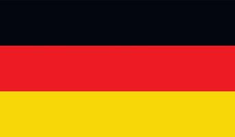 deutschland flagga bild vektor