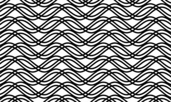 sömlös geometrisk mönster med rader vektor