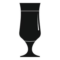 alkohol ikon, enkel stil. vektor