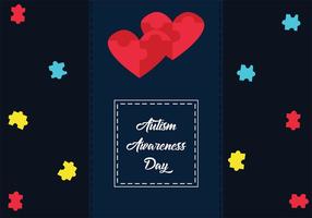 Autismus Awareness Day Vector Art