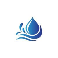 Wassertropfen-Logo-Bilder vektor