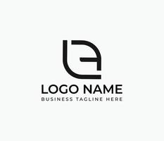 Business Corporate abstraktes Typografie-Logo vektor