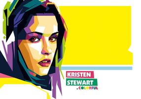 Kristen Stewart Vektor WPAP