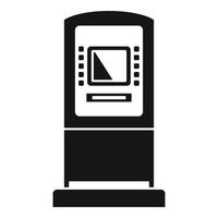 atm Geldtransfer-Symbol, einfacher Stil vektor