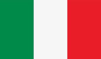 Bild der italienischen Flagge vektor