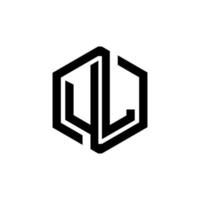 ul-Brief-Logo-Design in Abbildung. Vektorlogo, Kalligrafie-Designs für Logo, Poster, Einladung usw. vektor