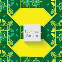 abstrakt sömlös mönster med geometrisk mönster. bakgrund, tapet, Hem textil- digital vektor och blomma formad mönster ny. de design kan vara Begagnade för Allt syften