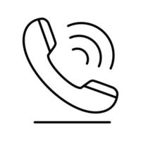 Telefonanruf-Vektor-Symbol vektor