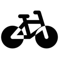 Fahrradsymbol, Sommerthema vektor