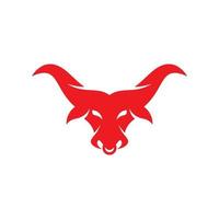 bull head logo bilder vektor