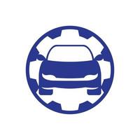 Bilder des Autoservice-Logos vektor