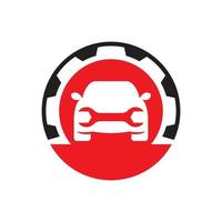 Bilder des Autoservice-Logos vektor