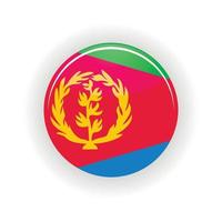 Eritrea-Symbolkreis vektor