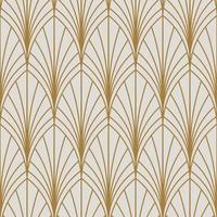 vintage art deco nahtloses muster. Strichzeichnungen geometrische Goldformen. moderne Ornamente-Vektor-Illustration. gatsby retro eleganter hintergrund für stoff, tapeten oder verpackung vektor